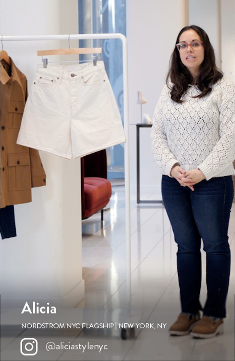 Maya High Waist Shorts, sales video thumbnail