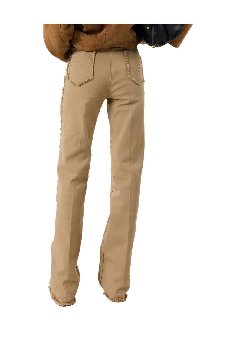 GERARD DAREL Anna Frayed Edge Jeans, Alternate, color, Sand