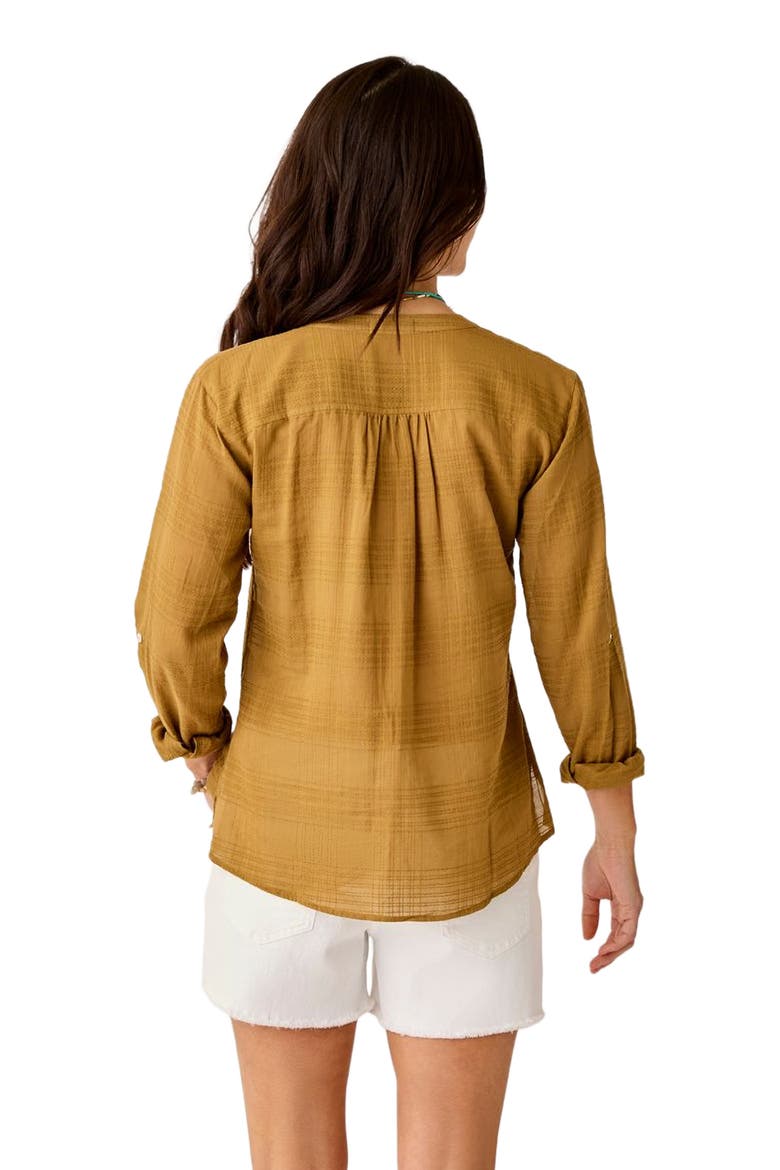 Dylan Textured Shirt, Alternate, color, Golden