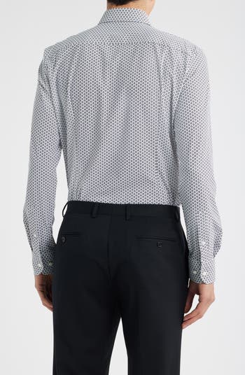 Hank Kent Slim Fit Performance Stretch Dress Shirt