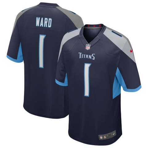 Men's Nike Cameron Ward Navy Tennessee Titans 2025 NFL Draft First Round Pick  Alternate Game Jersey