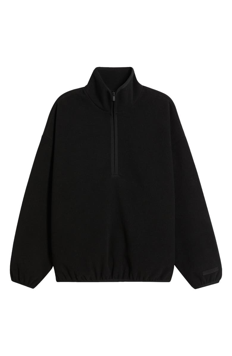 Fear of God Essentials Brushed Half Zip Pullover, Alternate, color,