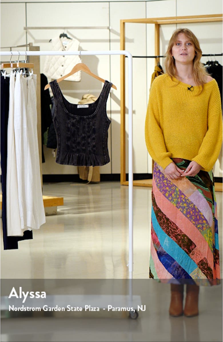 Roller Peplum Tank Top, sales video thumbnail