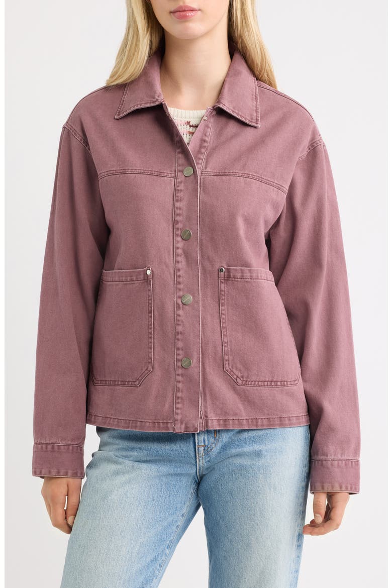 Refreshed Barn Jacket, Alternate, color, ROSE