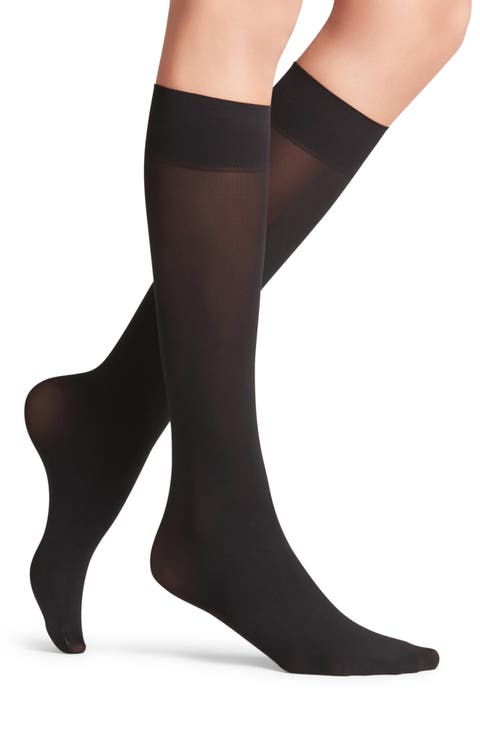 Pure Matte Knee High Socks