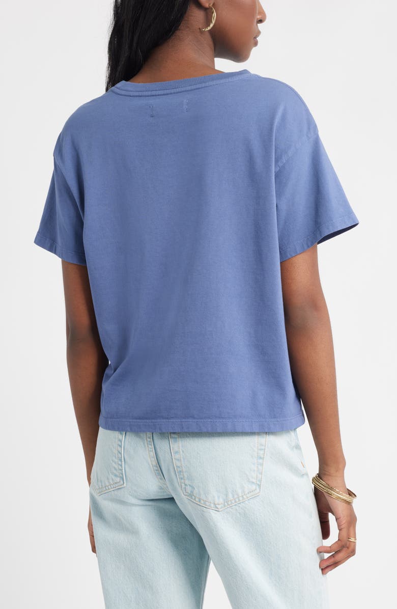 Treasure & Bond Favorite Cotton T-Shirt, Alternate, color, Blue Indigo