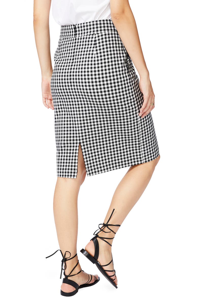 Court & Rowe Gingham Pencil Skirt, Alternate, color,