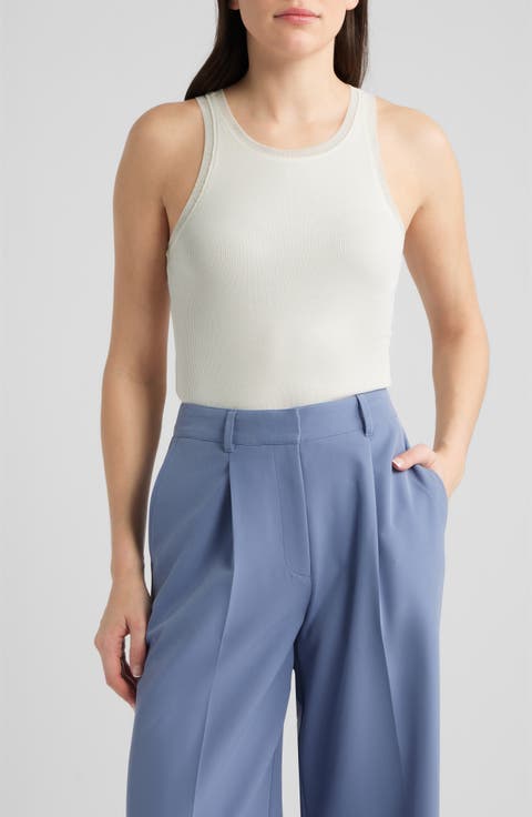 Eplie Stretch Cotton Rib Tank