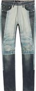 PURPLE BRAND Upside Down Skinny Jeans