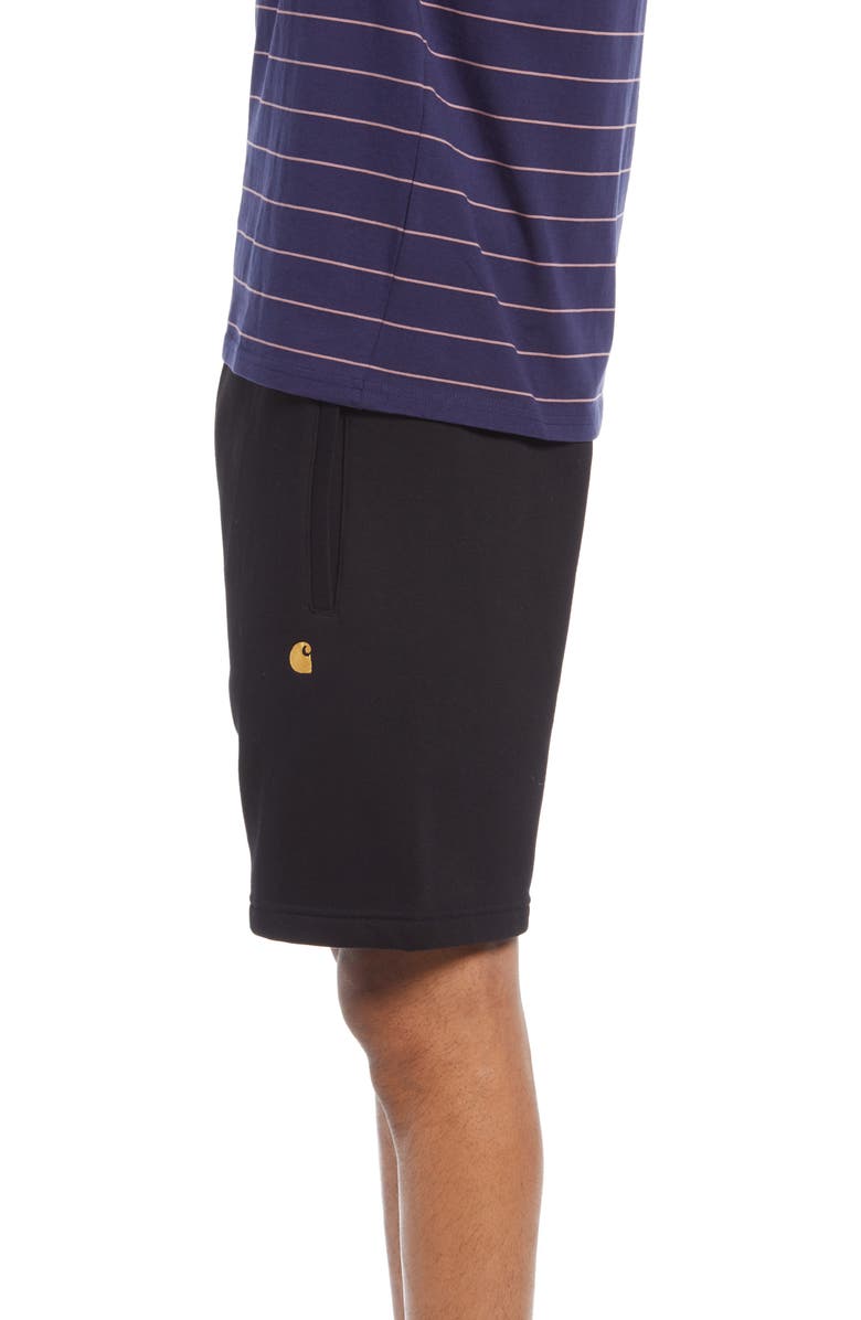 Carhartt Work In Progress Chase Sweat Shorts, Alternate, color, 