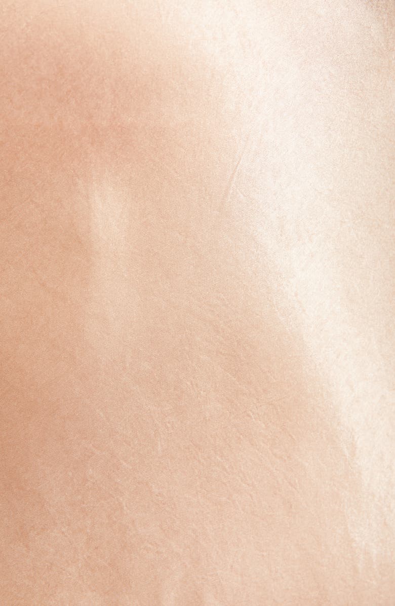 Vince Side Slit Satin Midi Skirt, Alternate, color,