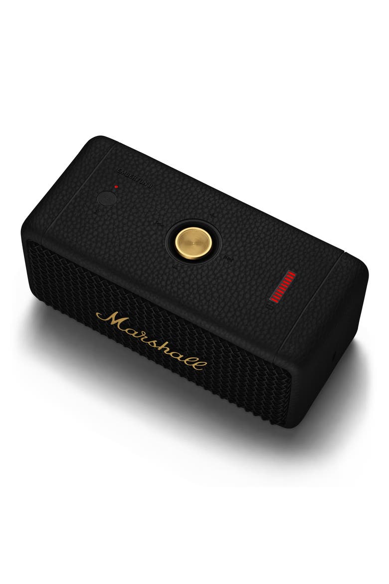 Emberton II Portable Speaker, Alternate, color, BLACK/BRASS