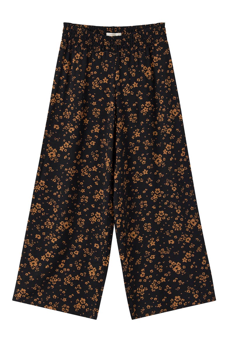Kids' Torrie Maya Wide Leg Pants, Main, color, BLACK
