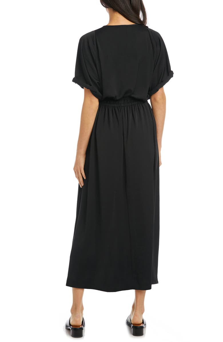 Karen Kane Cuffed Sleeve Midi Dress, Alternate, color,