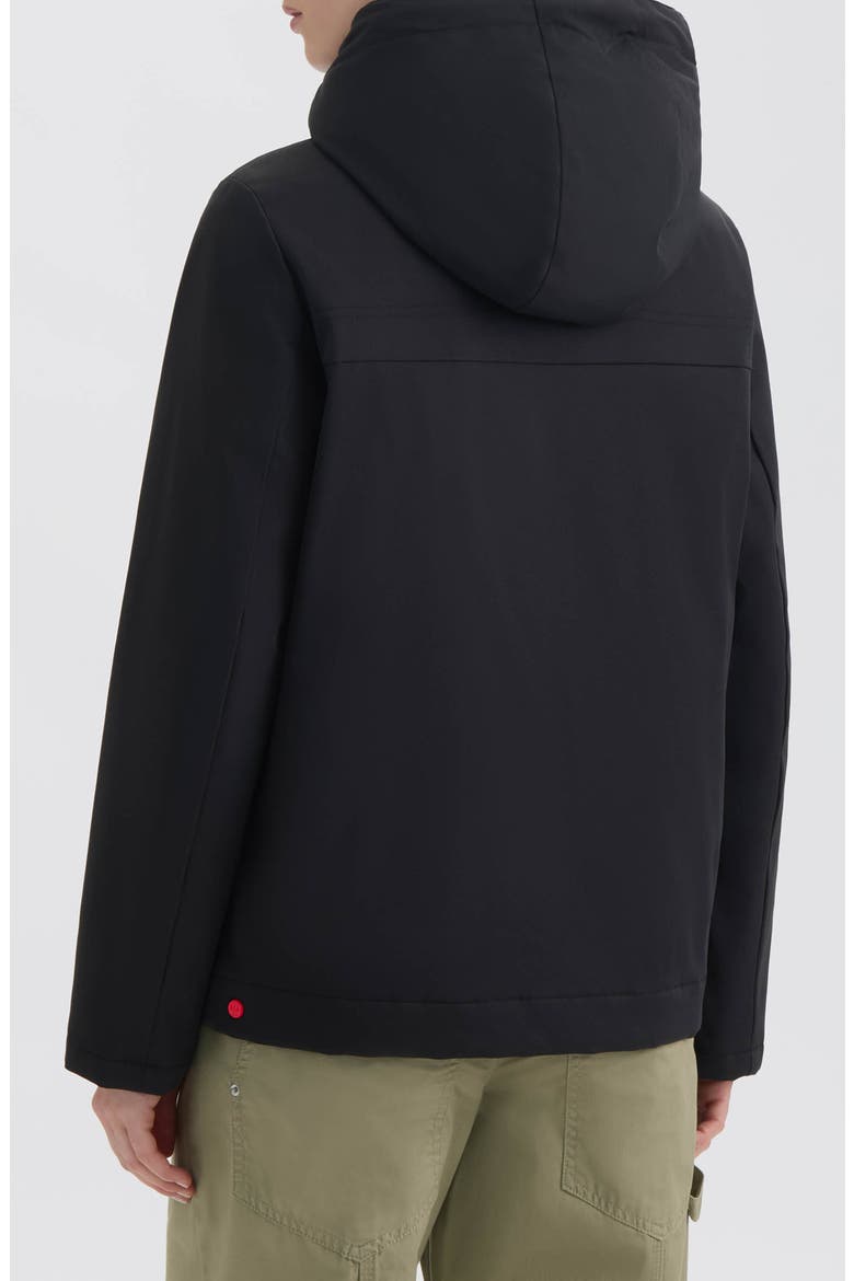 Blake Water Repellent Rain Jacket, Alternate, color, BLACK