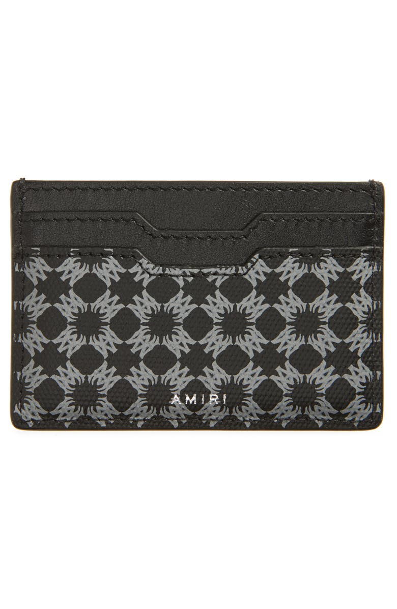 AMIRI Quad Logo Card Case, Alternate, color, 