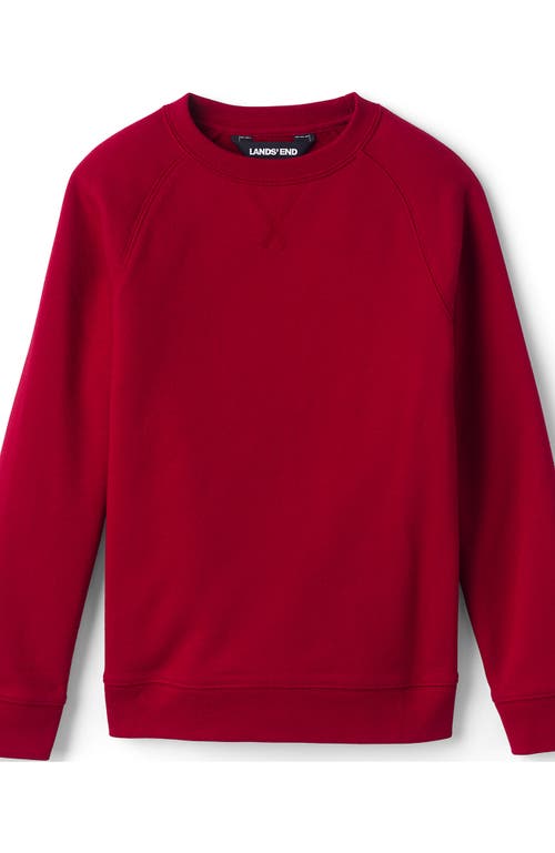 LANDS' END LANDS' END SCHOOL UNIFORM KIDS CREW SWEATSHIRT