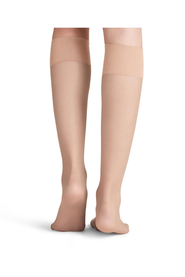 Pure Matt 20 Denier Sheer Knee High Socks, Alternate, color, Crystal