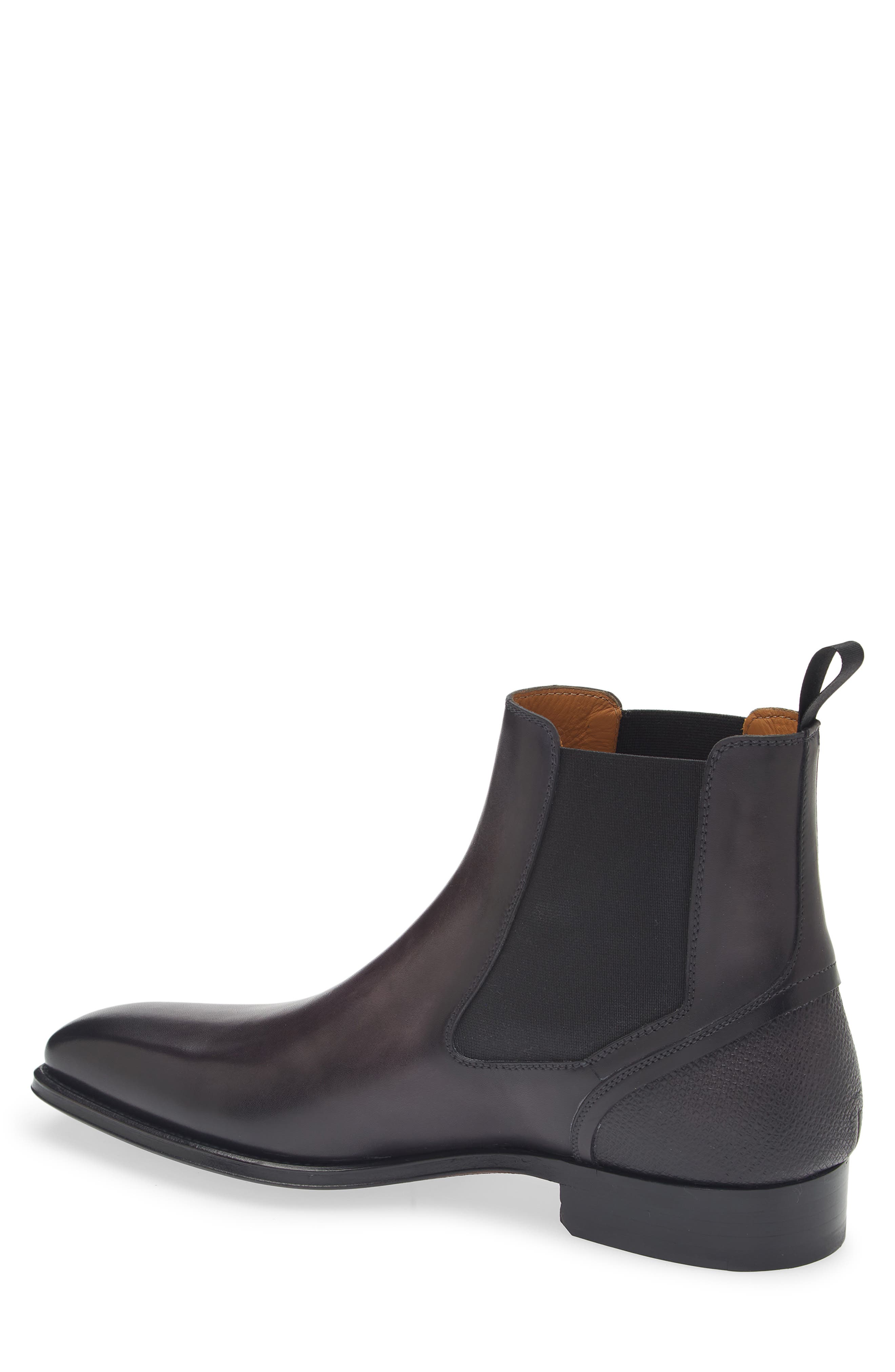 Magnanni Logan Chelsea Boot, Alternate, color, Grey