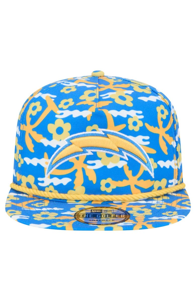 New Era Men's New Era Blue Los Angeles Chargers Wakey Wakey Golfer Snapback Hat, Alternate, color, Blue