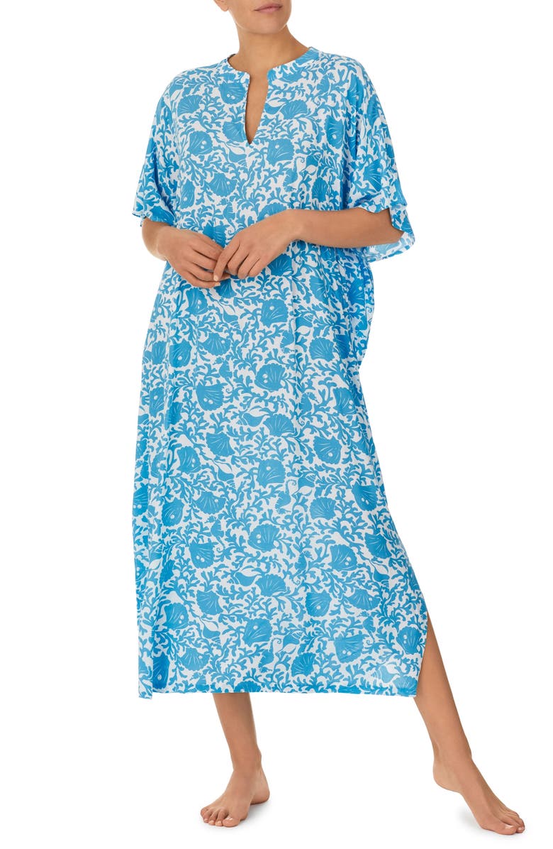Kate Spade New York print caftan, Alternate, color,