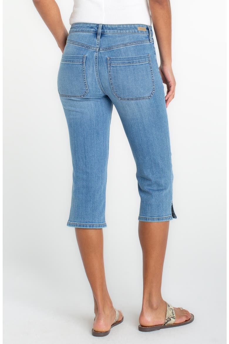 Denim Capris, Alternate, color, OCEAN BREEZE