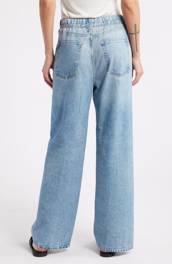 Miramar Trompe L'Oeil Wide Leg Jeans