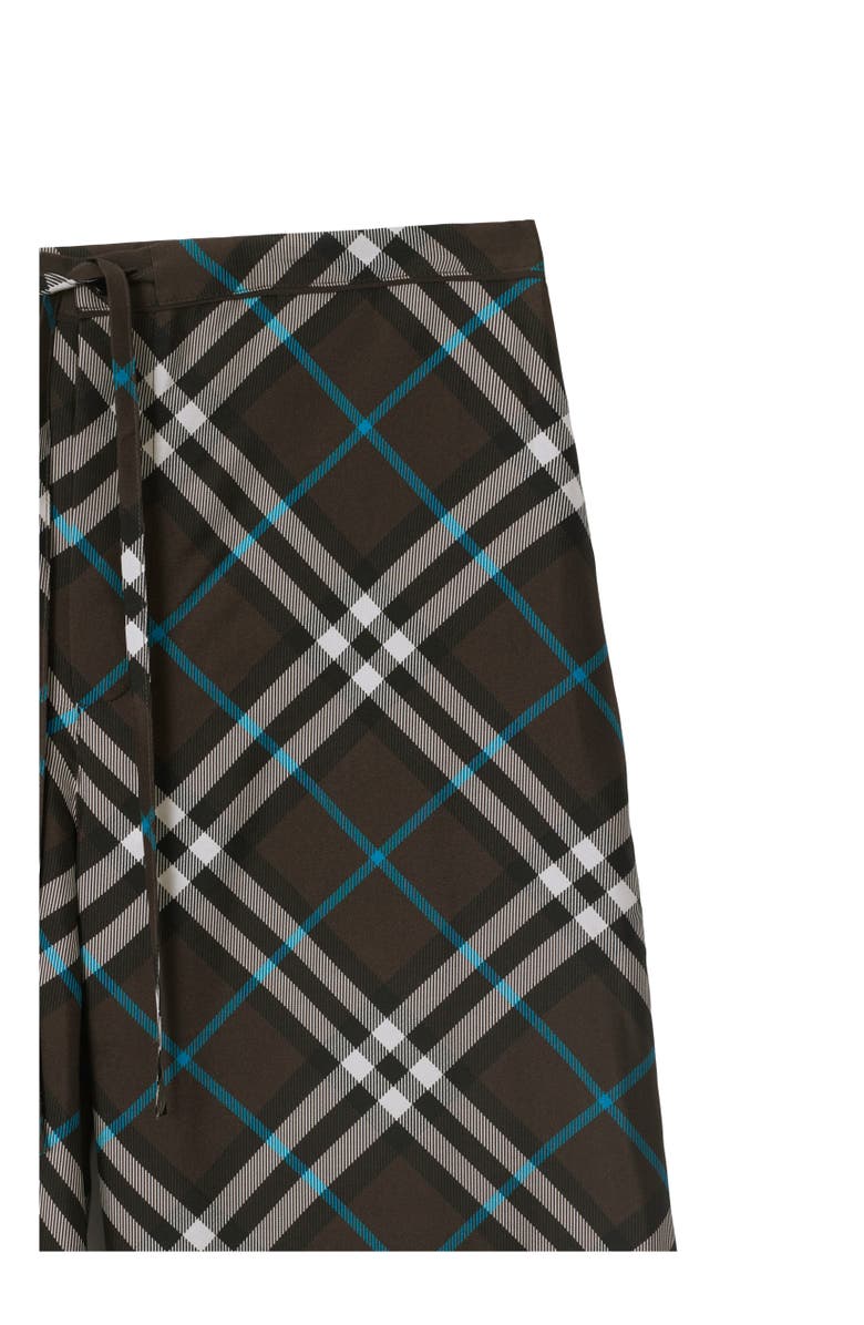 Burberry Check Silk Pyjama Trousers, Alternate, color,