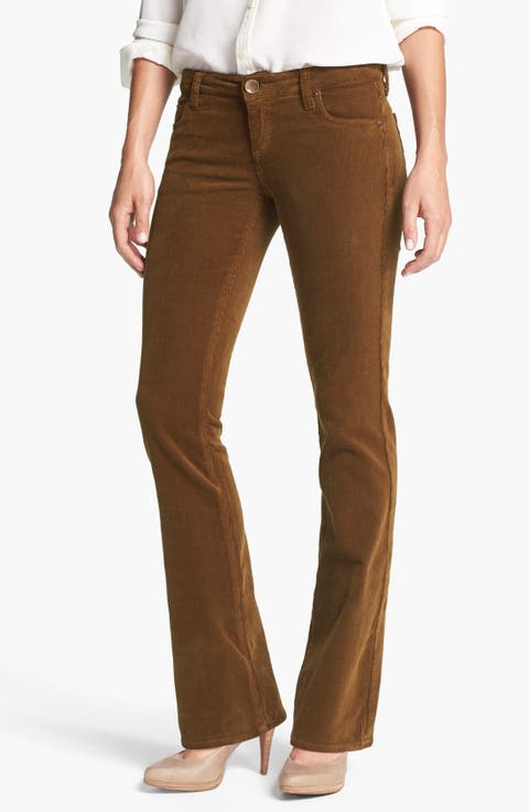 Karen Bootcut Corduroy Pants (Regular & Petite)