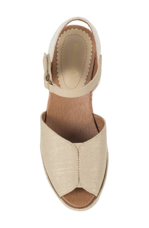 BARETRAPS BARETRAPS ODETTA ESPADRILLE WEDGE SANDAL