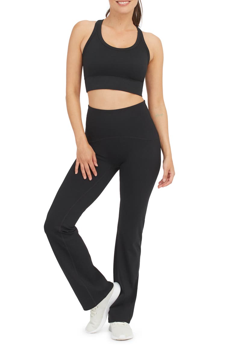 SPANXshape™ Booty Boost Flare Pants, Alternate, color, VERY BLACK