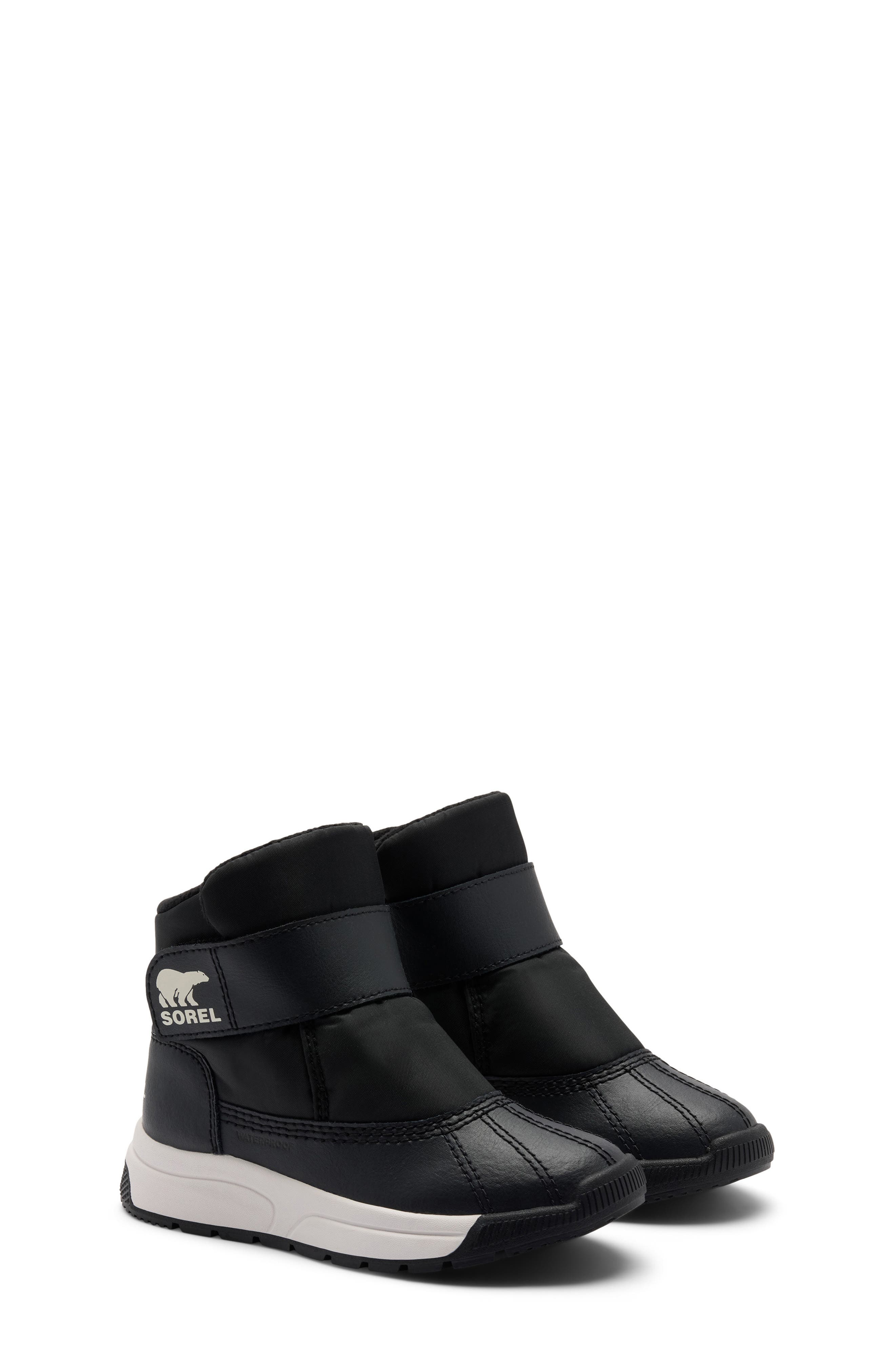 Kids' Whitney III Insulated Waterproof Snow Boot, Alternate, color, BLACK/ BLACK