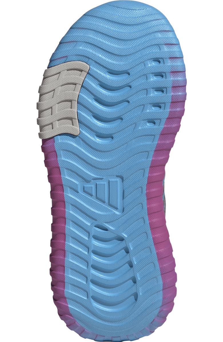 adidas Kids' Kaptir Flow 2.0 Sneaker, Alternate, color, Grey/ Blue/ Purple