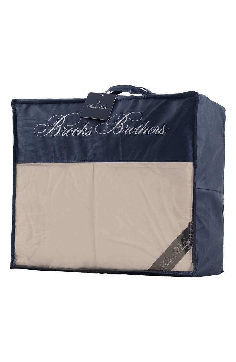 Brooks Brothers Quilted Mattress Topper, Main, color, Cream