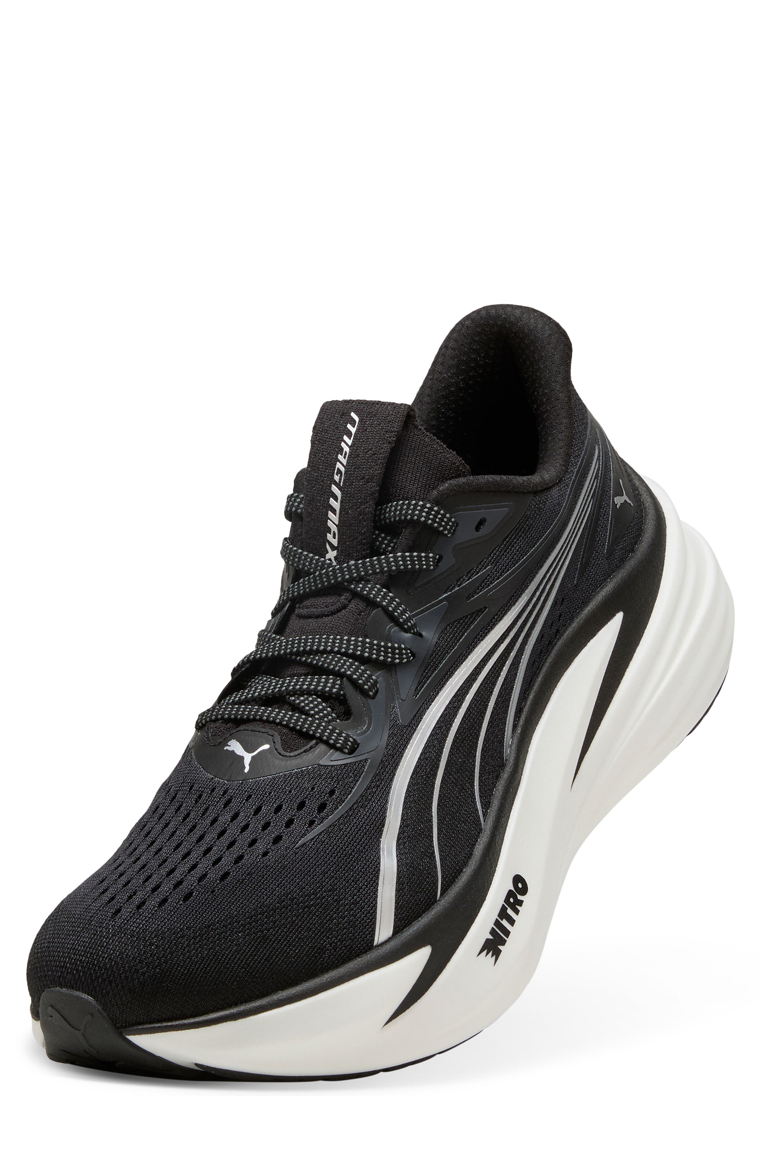 PUMA MagMax NITRO<sup>™</sup> 2 Running Shoe, Alternate, color, Puma Black/ Puma White