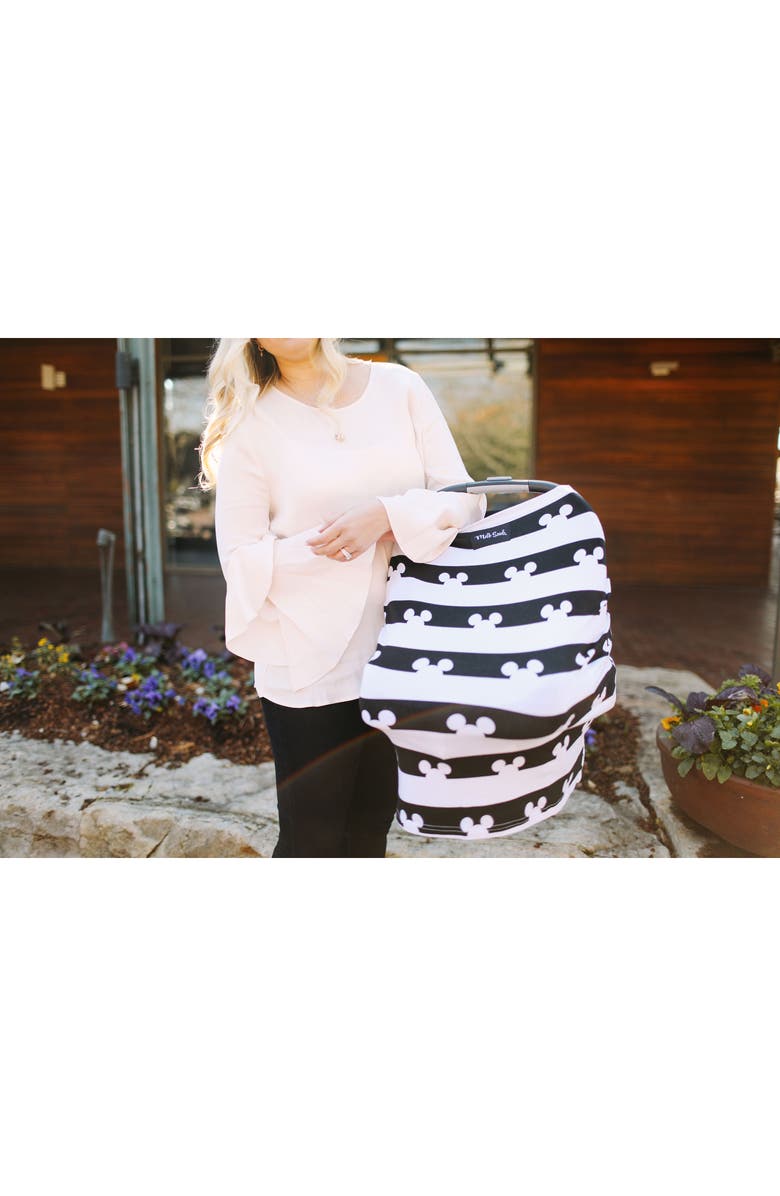 Milk Snob x Disney<sup>®</sup> Mickey Mouse Car Seat Cover, Alternate, color, 