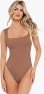 Popilush Shapewear Cloudsense Sleeveless Square Neck Bodysuit