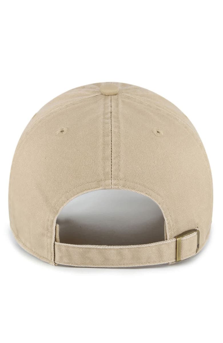 '47 Men's '47 Tan Cincinnati Bearcats Vault Clean Up Adjustable Hat, Alternate, color, Tan