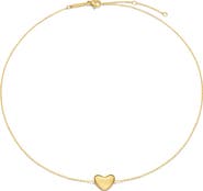 D.LOUISE Bubble Heart Pendant Necklace