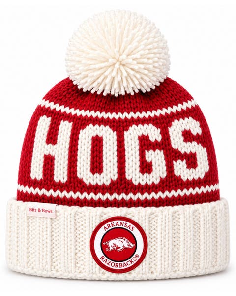 Officially Licensed Arkansas Razorbacks Bobble Hat (baby)