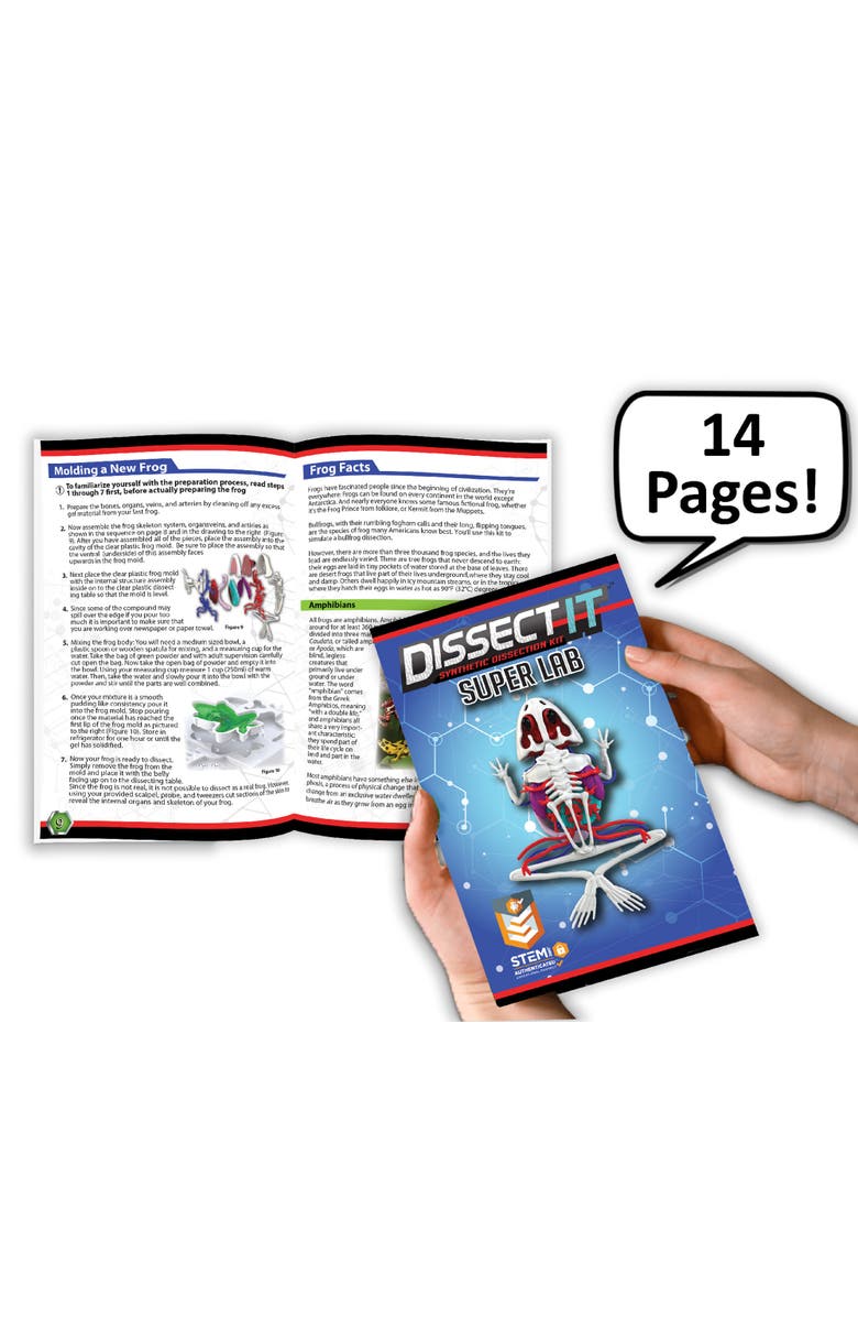 Dissect-It Deluxe Super Frog Lab, Kids, Alternate, color, Multicolored