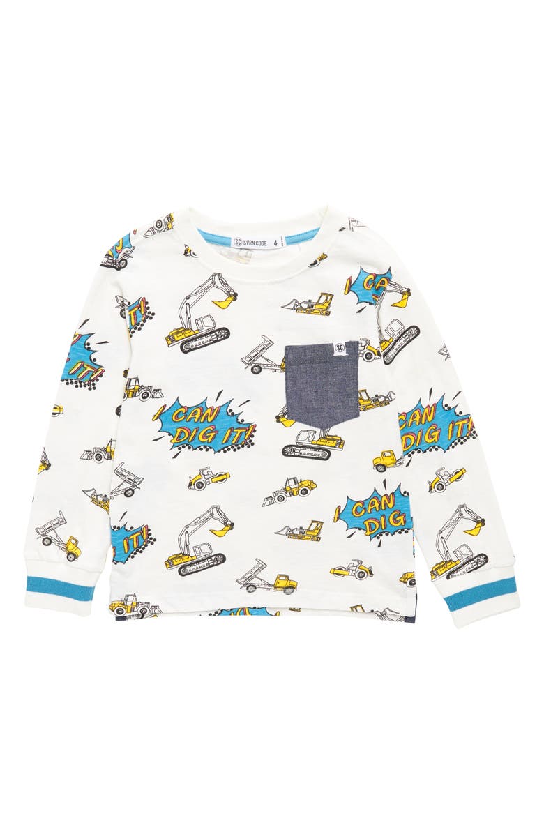 Sovereign Code Kids' Select Long Sleeve Pocket T-Shirt, Main, color, 