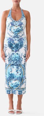 Camilla Jersey Halter Dress