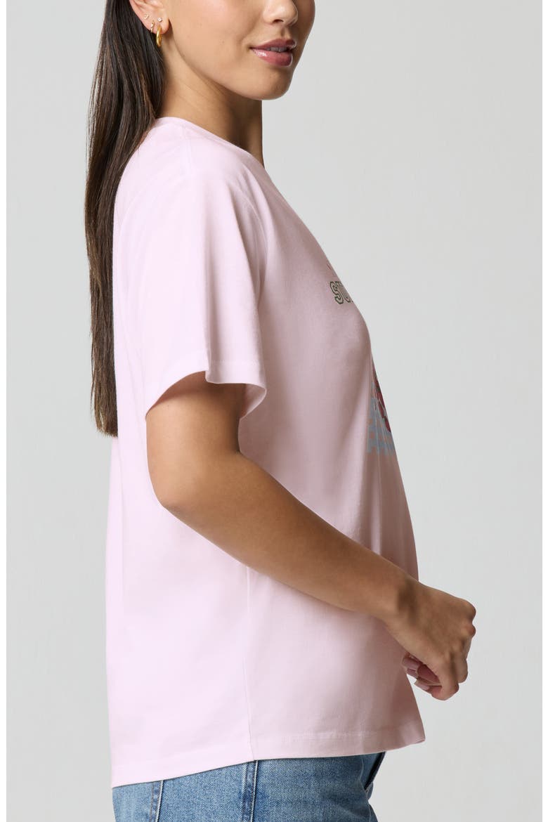 Boyfriend Graphic T-Shirt, Alternate, color, PINK STRAWBERRY FIELD
