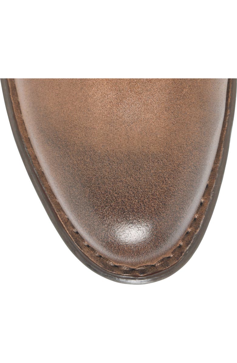 Børn Kelle Distressed Leather Bootie, Alternate, color, Rust Distressed Leather