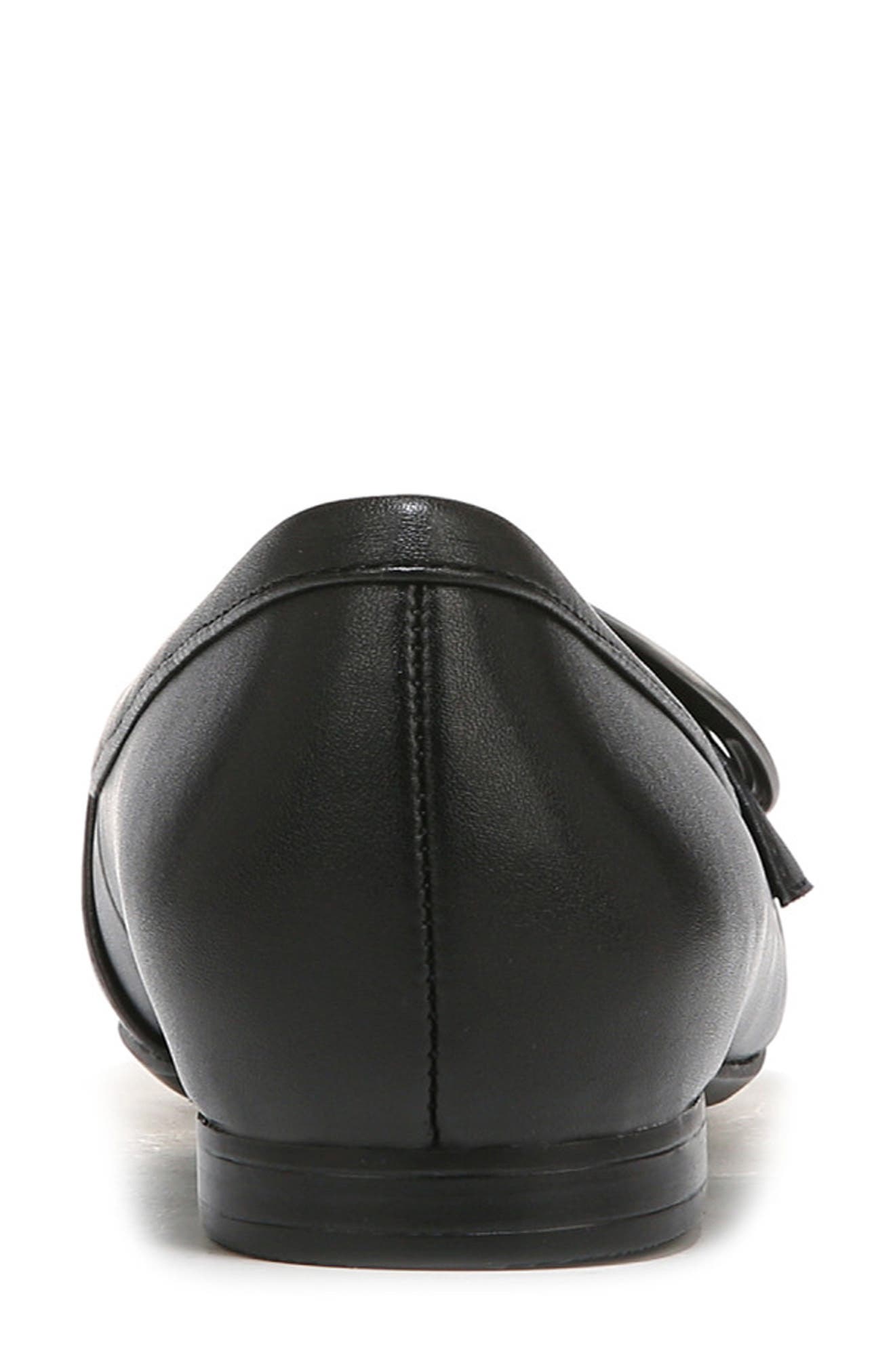 Naturalizer Kayden Buckle Loafer - Wide Width Available, Alternate, color, Black Smooth Synthetic