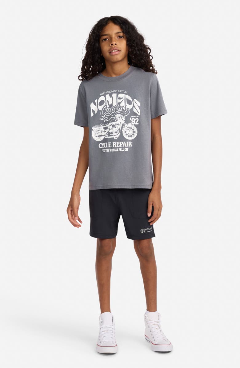 abercrombie kids Kids' Nomad Graphic T-Shirt, Alternate, color, Castlerock