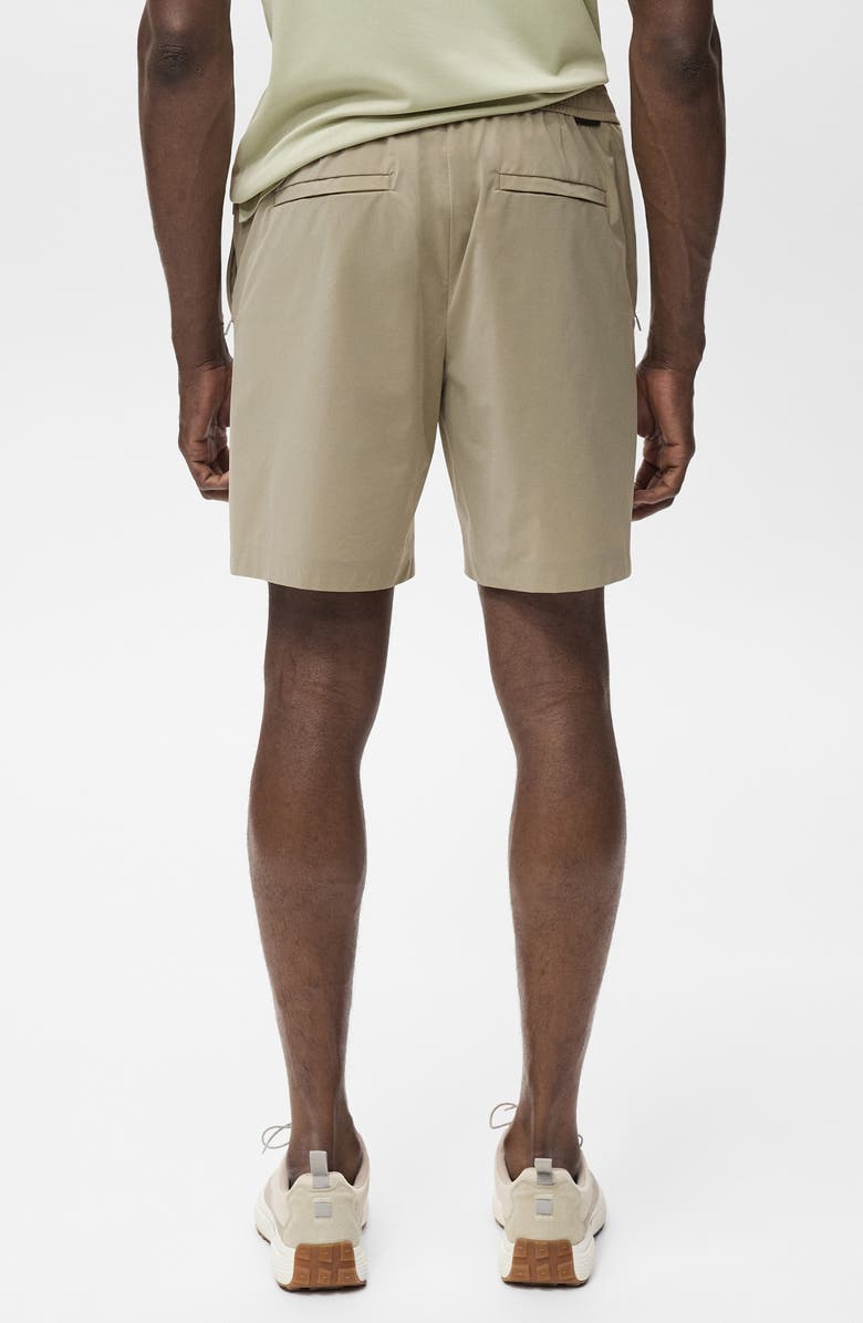 MANGO Water Repellent CoolMax<sup>®</sup> Bermuda Shorts, Alternate, color, Khaki