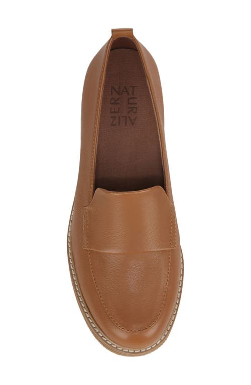 Naturalizer Taylin Loafer In Toffee Brown Leather