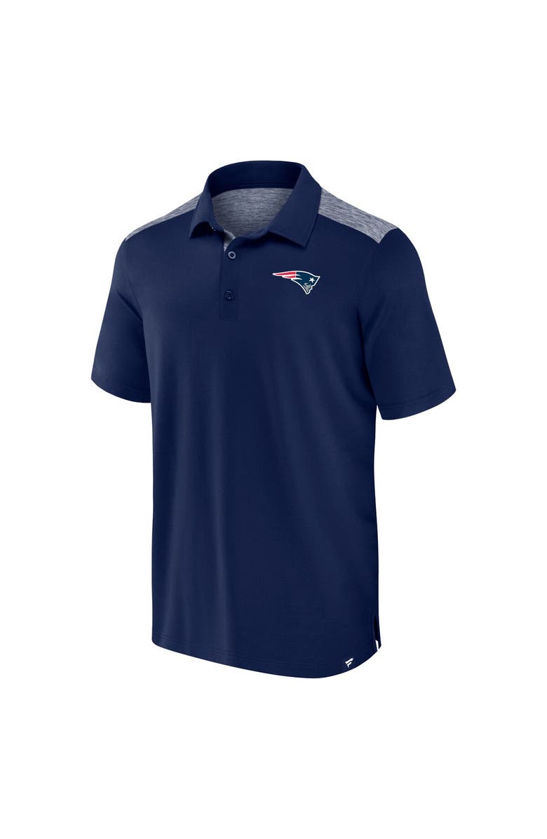 FANATICS Men's Fanatics Navy New England Patriots Long Shot Polo, Alternate, color, Navy